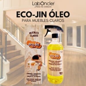 Eco-Jin Óleo para madera clara limpiador nutriente natural