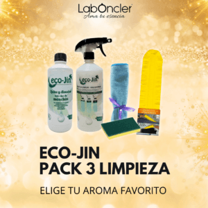 Pack limpieza 3 Eco-Jin conjunto productos ecológicos