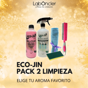 Pack limpieza 2 Eco-Jin con accesorios de limpieza