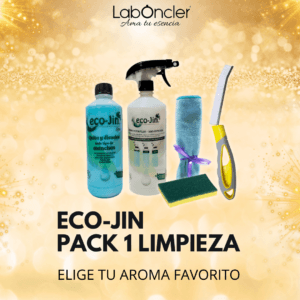 Pack limpieza 1 Eco-Jin multiusos con difusores Laboncler