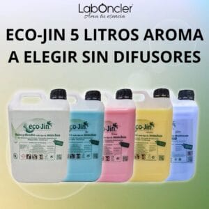 Eco-Jin 5 litros concentrado formato ahorro limpiador multiusos