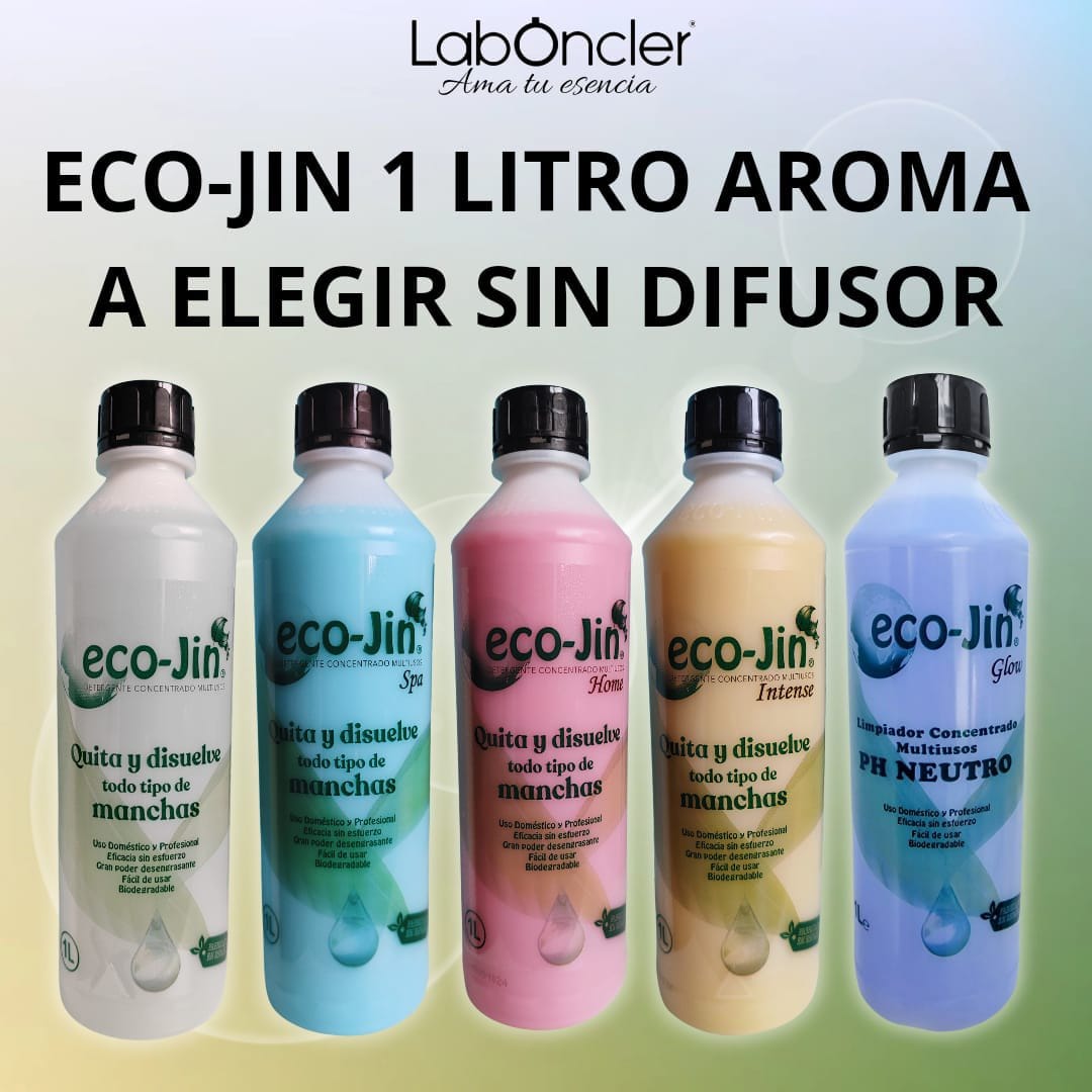Eco-Jin 1 litro concentrado limpiador multiusos ecológico