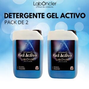 Pack 2 Detergentes Gel Activo 3L