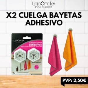 Cuelga Bayetas Adhesivo Multiuso