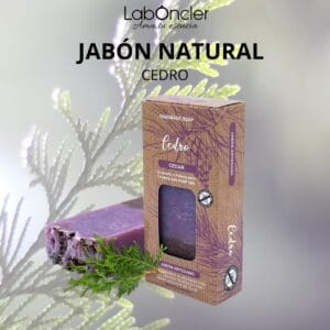 Jabón Natural de Cedro Artesanal