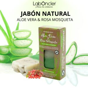 Jabón Aloe Vera y Rosa Mosqueta