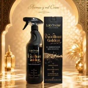 Ambientador Excellent Golden Laboncler con vaporizador