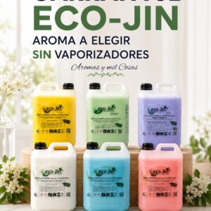 Eco-Jin 5 litros concentrado en varios aromas a elegir sin vaporizadores