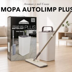 Mopa Autolimp Plus Rozenbal con cubo y fregona plana