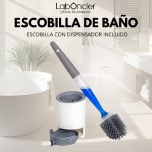 Escobilla de Baño con Dispensador