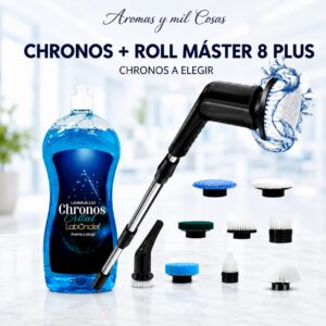 Chronos Laboncler con Roll Master 8 Plus y accesorios de limpieza