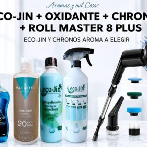 Pack Eco-Jin, oxidante, Chronos y Roll Master 8 Plus Laboncler