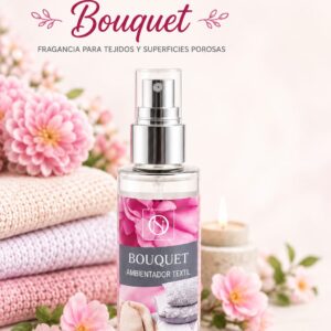 Ambientador textil Bouquet para tejidos y superficies porosas