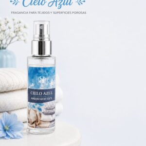 Ambientador textil Cielo Azul para tejidos y superficies porosas