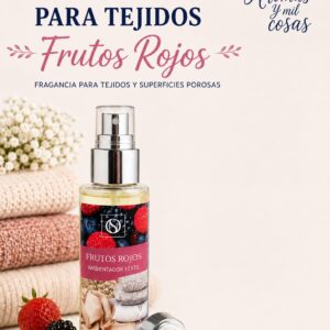 Ambientador textil Frutos Rojos para tejidos y superficies porosas