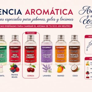 Esencias aromáticas para Eco-Jin neutro en varios aromas