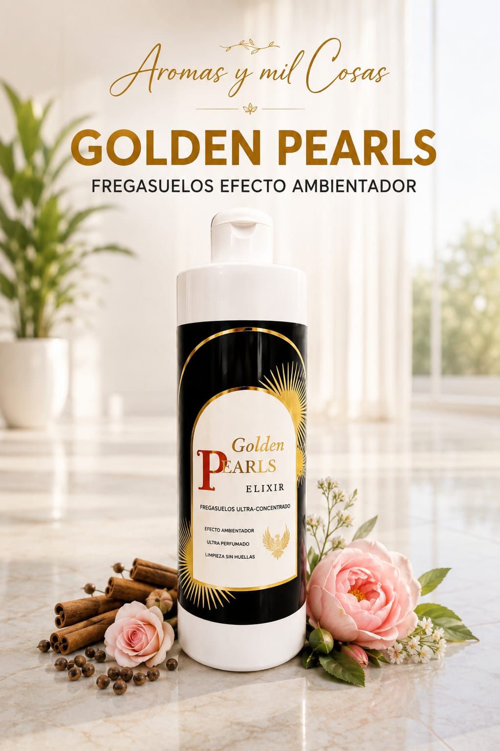 Fregasuelos Golden Pearls Laboncler ultra concentrado 500 ml