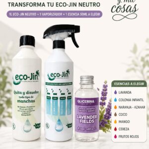 Pack aroma Eco Jin neutro con vaporizador y esencia a elegir