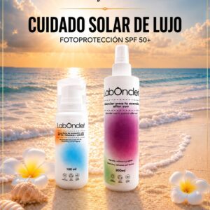 Pack cuidado solar SPF 50 con crema facial y after sun