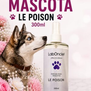 Perfume para mascotas Le Poison 300 ml Laboncler para perros y gatos