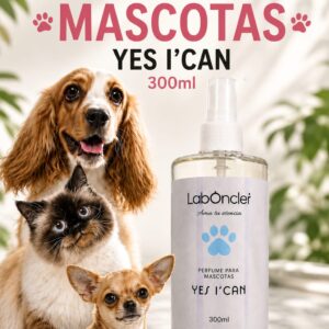 Perfume para mascotas YES I'CAN 300 ml Laboncler para mascotas