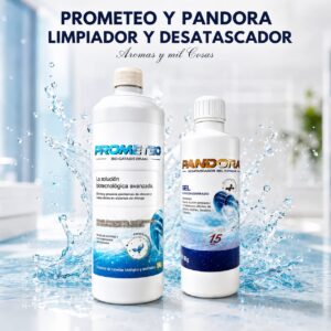 Prometeo y Pandora limpiador y desatascador de tuberías Laboncler