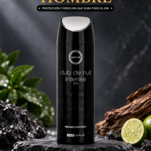 Desodorante para hombre Club de Nuit Intense Man de Armaf en formato body spray de 200 ml.