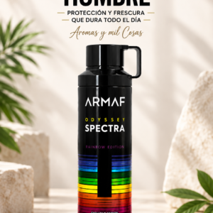 Desodorante body spray Odyssey Spectra Rainbow Edition de Armaf 200 ml para hombre