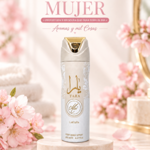 Desodorante Yara Moi para mujer de Lattafa 200 ml, perfume body spray femenino, imagen principal de producto
