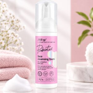 Espuma limpiadora facial KILIG Probiotics para piel mixta y grasa