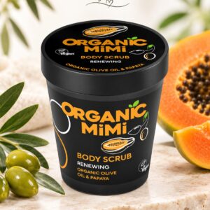 Exfoliante corporal Organic Mimi Oliva y Papaya