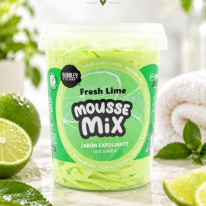 Jabón exfoliante Mousse Mix Fresh Lime con aloe vera